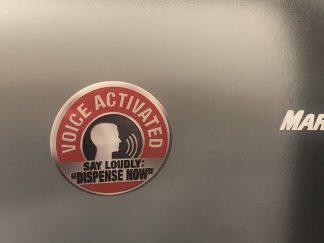 Voice Activated Label Gag